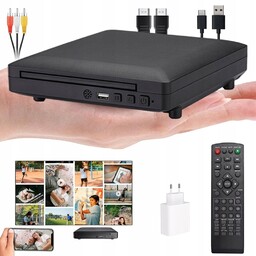 Odtwarzacz DVD z HDMI Full HD 1080P wspiera
