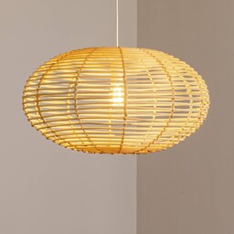 Lampa wisząca RATTAN Nowodvorski Lighting, możliwość ściemniania, jasne