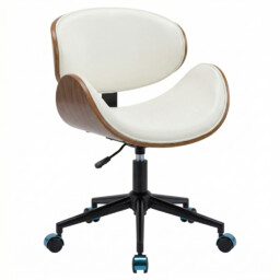 Taboret kosmetyczny hoker fryzjerski stołek krzesło obrotowe oparcie