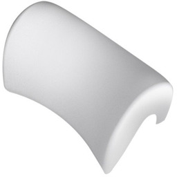 Besco Milo White zagłówek do wanien biały ZWML