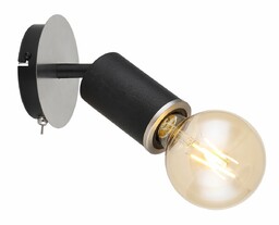 Globo Ścienna lampa regulowana Joseba 54032-1B do czytania