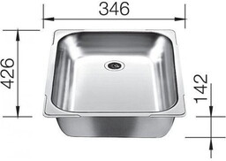 BLANCO 524220 Pokrywa AktivBio do kosza 8l,