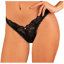 Obsessive Donna Dream - koronkowe stringi (czarne)