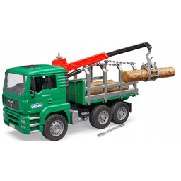 Ciężarówka Man Tga 41.440 Do Przewozu Drzewa Bruder