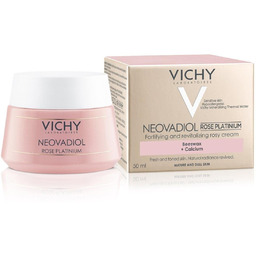 Vichy, Neovadiol Rose Platinium, krem różany wzmacniająco-nawilżający, 50