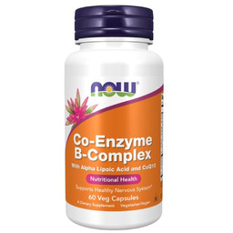 NOW FOODS Co-Enzyme B-Complex, 60 kaps.