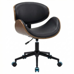 Taboret kosmetyczny hoker fryzjerski stołek krzesło obrotowe oparcie