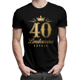 40 lat - limitowana edycja - męska koszulka