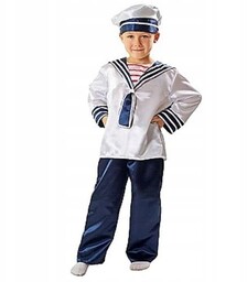 strój Marynarz kapitan Kostium marynarza 98/104