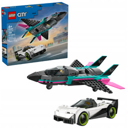 Lego City 60489 Odrzutowiec Kontra Samochód