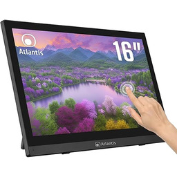 ATLANTIS A05-T16A-VHM 16-calowy monitor dotykowy, 10 ekranów dotykowych,