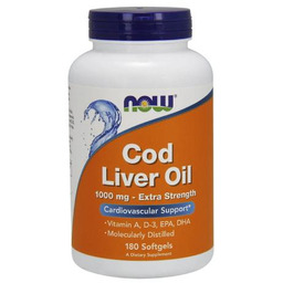 NOW FOODS Cod Liver Oil 1000 mg Extra