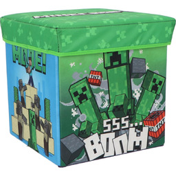 Kosz na zabawki MINECRAFT Pudełko 30x30x30cm