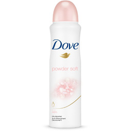 Dove, Powder Soft, antyperspirant w spray''u, 150 ml
