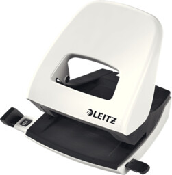 Dziurkacz Leitz WOW duży metalowy 30 kartek BIAŁY