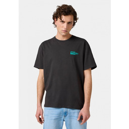 t-shirt uomo wrangler 112362396 black