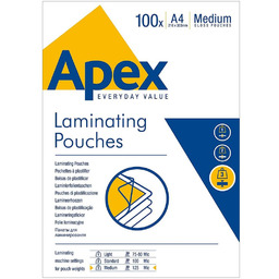 Fellowes folia Apex do laminowania A4 125 mic