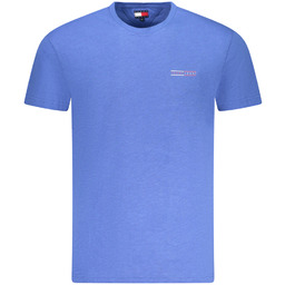 TOMMY HILFIGER MĘSKA KOSZULKA Z KRÓTKIM RĘKAWEM NIEBIESKA