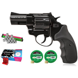 ZESTAW SYLWESTROWY - Rewolwer hukowy ZORAKI R1-K6L-BAS .22