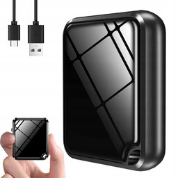 Mini Dyktafon 16GB Nagrywanie Jednym Dotknięciem, Z Słuchawki