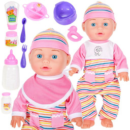 Duża Lalka Bobas 30cm  Uczy Siadania