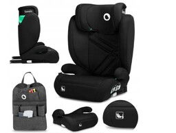 Fotelik lionelo Hugo i-Size Black Carbon 15-36 kg