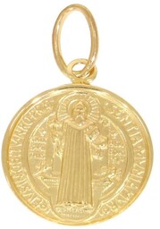 Złoty medalik Benedykt ME.00617 pr.585