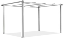 Stelaż do metalowej pergoli tarasowej Barbados 3x4 m