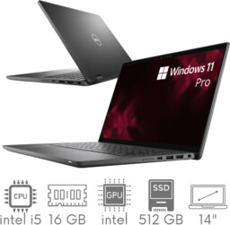Carbon Dell Latitude 7430 i5-1245U 16GB 512SSD 14''