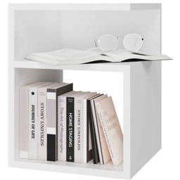 Topeshop Szafka nocna TINI BIAŁY Do Sypialni Zyskaj