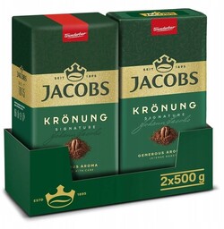 Kawa mielona Jacobs Kronung zestaw 2x 500g (