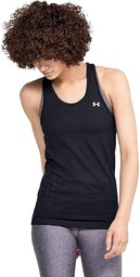 Under Armour damski bezszwowy tank top Black/Jet Gray/Metallic