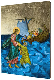 Ikona Jezus Chodzący po Wodzie