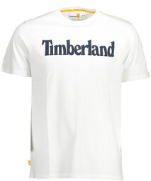 T-SHIRT MĘSKI Z KRÓTKIM RĘKAWEM BIAŁY TIMBERLAND