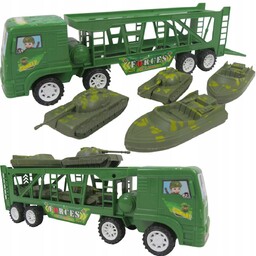 Zestaw Laweta Tir Wojskowa Wojsko Armia Czołg Duży