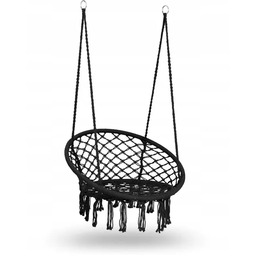 bocianie gniazdo 80cm Boho czarny