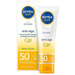 NIVEA SUN UV Face Anti-Age Q10 przeciwzmarszczkowy krem