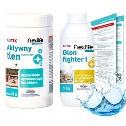 Chemia do Spa basenu Gotix Antyglon aktywny chlor