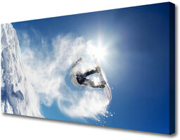 Obraz Canvas Snowboard Sport Śnieg Zima
