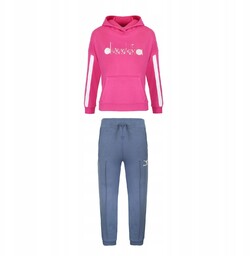 Zestaw dresowy dziewczęcy Diadora Tracksuit