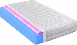 Materac 70x200 ortopedyczny z pianka Hr