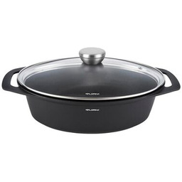 Brytfanna aluminiowa Chef owalna 33,5 x 25 x