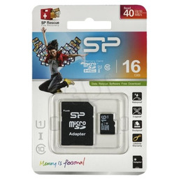 Silicon Power Karta pamięci microSDHC 16GB Class 10