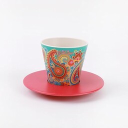 IDRINK - Zestaw kubków, spodek i łyżeczek RPET