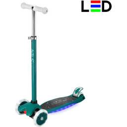 Nils Hulajnoga HLB1310 LED regulowana 3-stopniowa Fun zielona