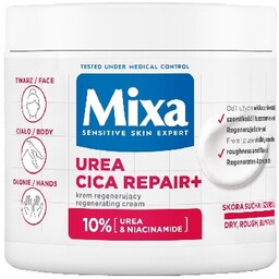 Mixa Urea Cica Repair+ Krem regenerujący do twarzy