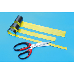 Taśmy magnetyczne 50 x 600 mm, żółte, 10