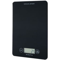 GÖTZE & JENSEN Waga kuchenna MKS102 Czarny