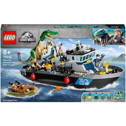 Lego 76942 Jurassic World Barionyks I Ucieczka Łodzią