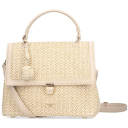 Rieker H1606-60 BEIGE torebka damska beżowa pleciona